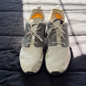 Stylish Cream and Black Men's Shoes